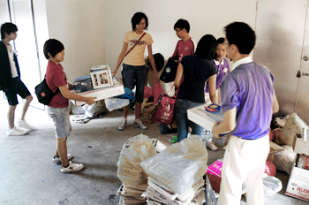 学院生环保新兵 理论与实践合一